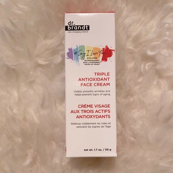 DR. BRANDT Triple Antioxidant Face Cream Moisturizer. Full Size. Brand New. - Picture 2 of 3